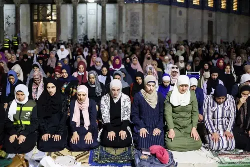 افتتاح مصلّى النساء